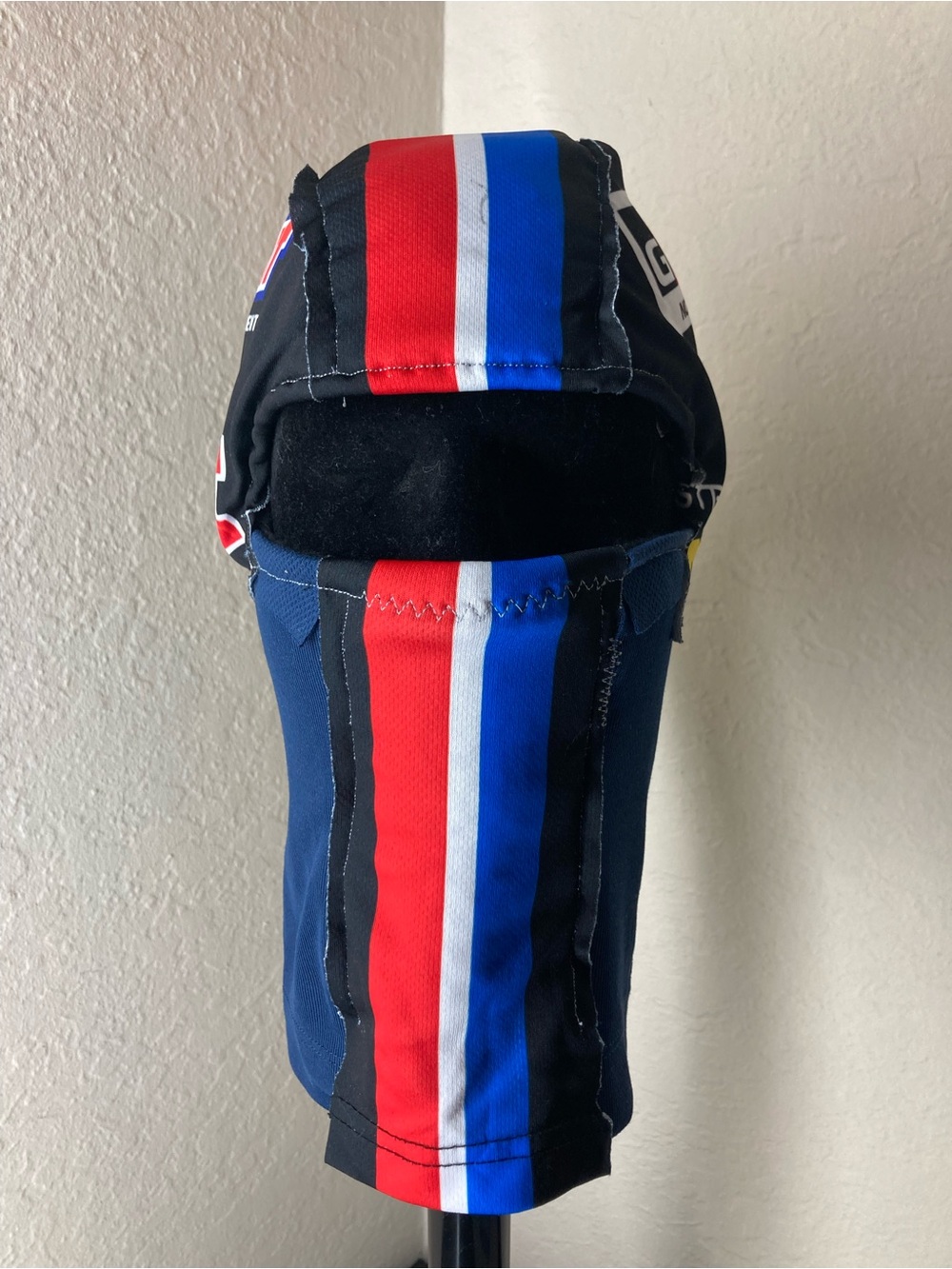 Summit Toyota balaclava. Hand made.